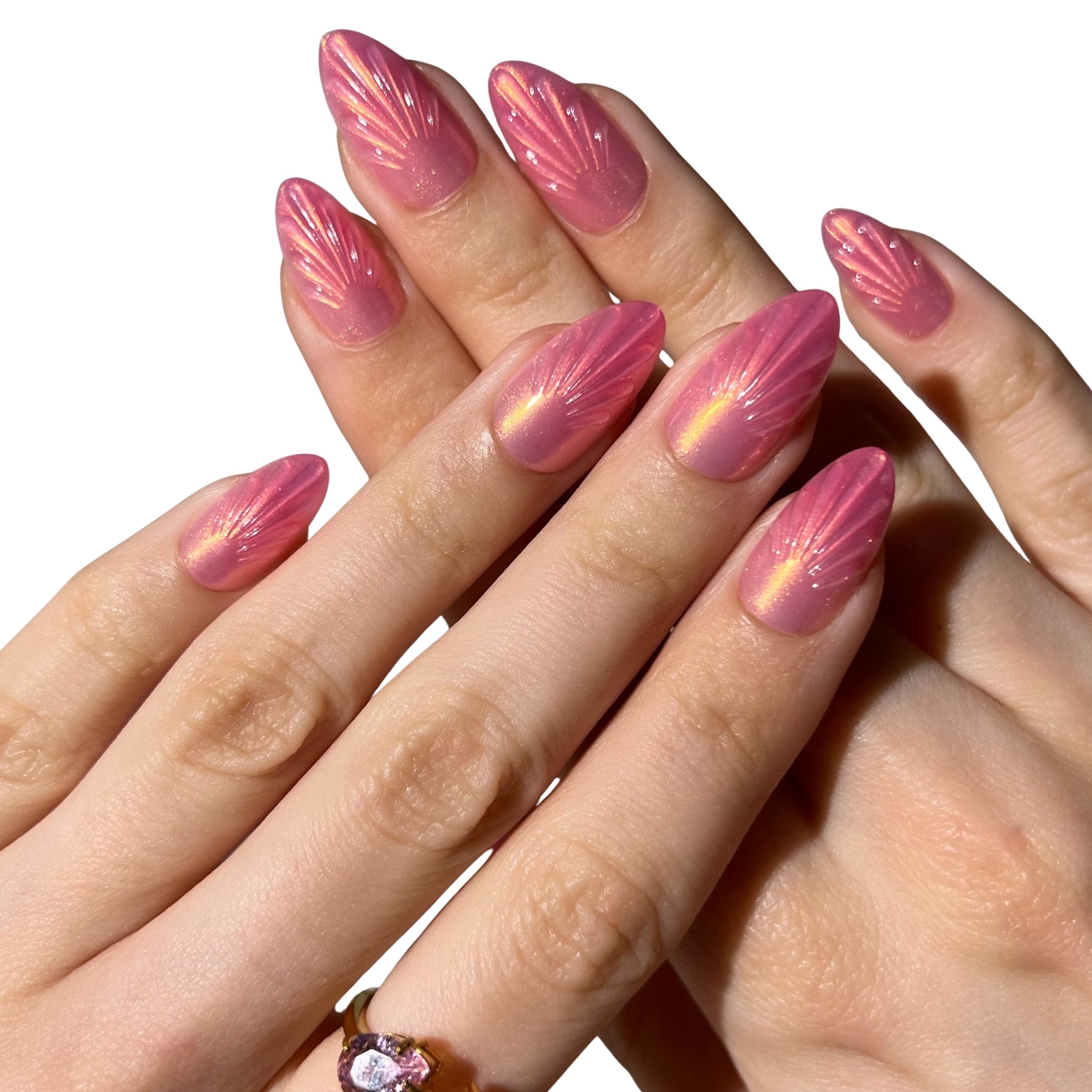 paintlab-seashell-gems-press-on-nails image 2
