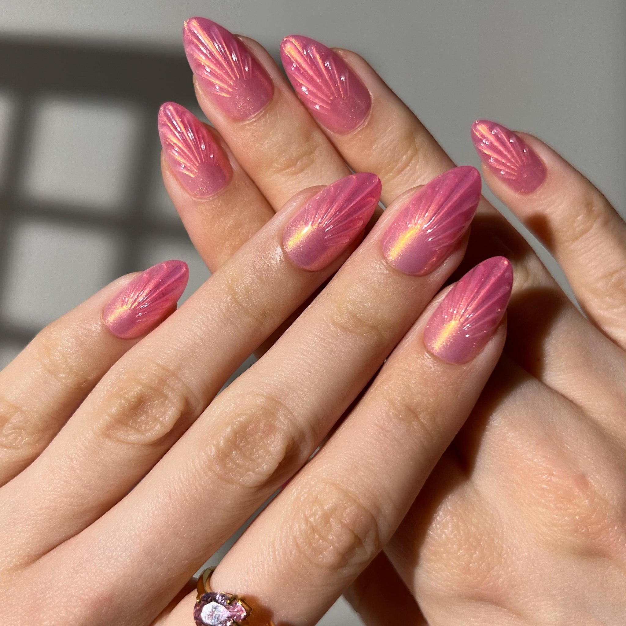 paintlab-summer-collection-pearl-paradise-themed-press-on-nails-luminous-ocean-i image 5
