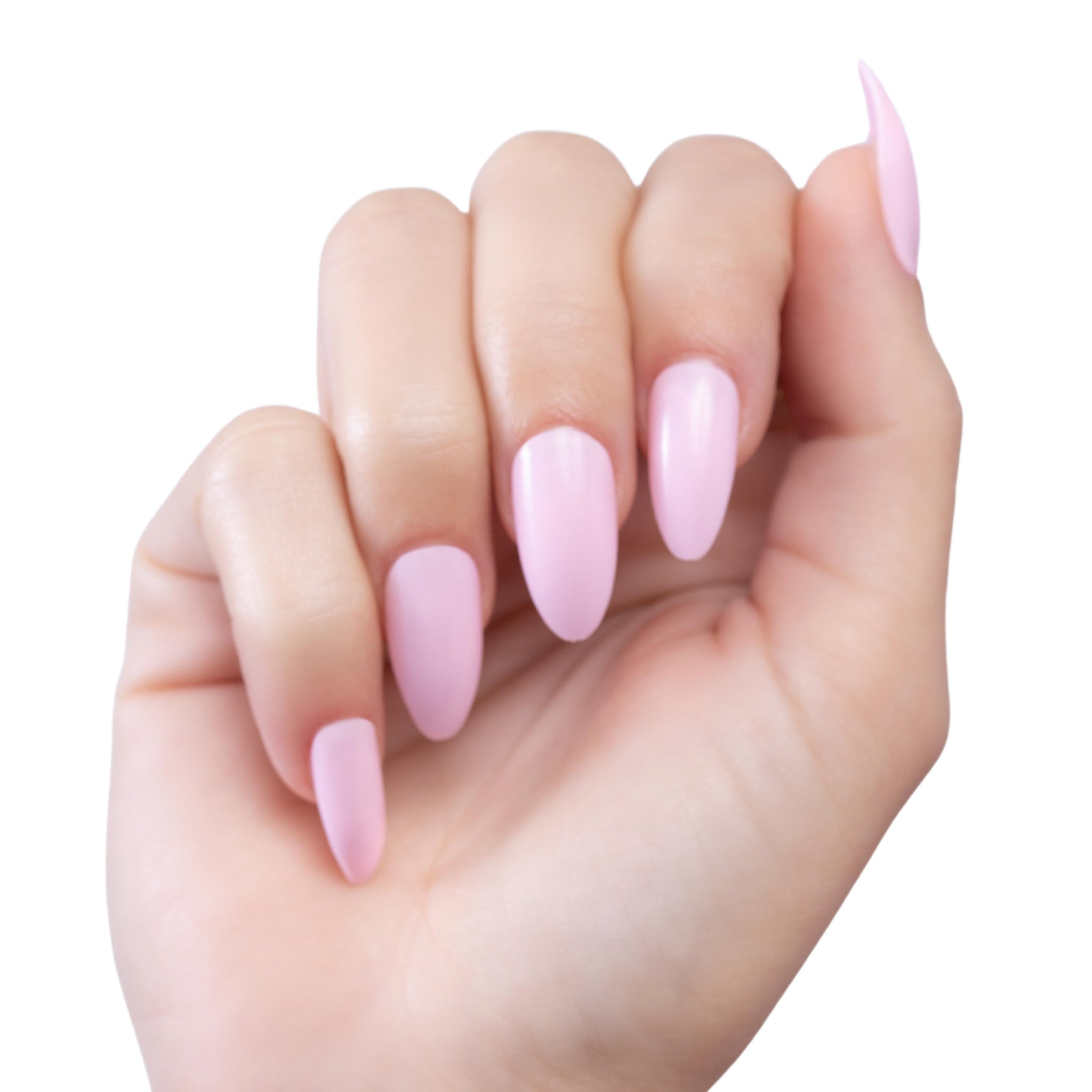 paintlab-millennial-pink-almond-press-on-nails image 2