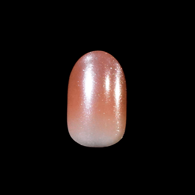 colorfx-by-impress-no-glue-press-on-nails-blissful-radiance-brown-ombre-short-ov image 2