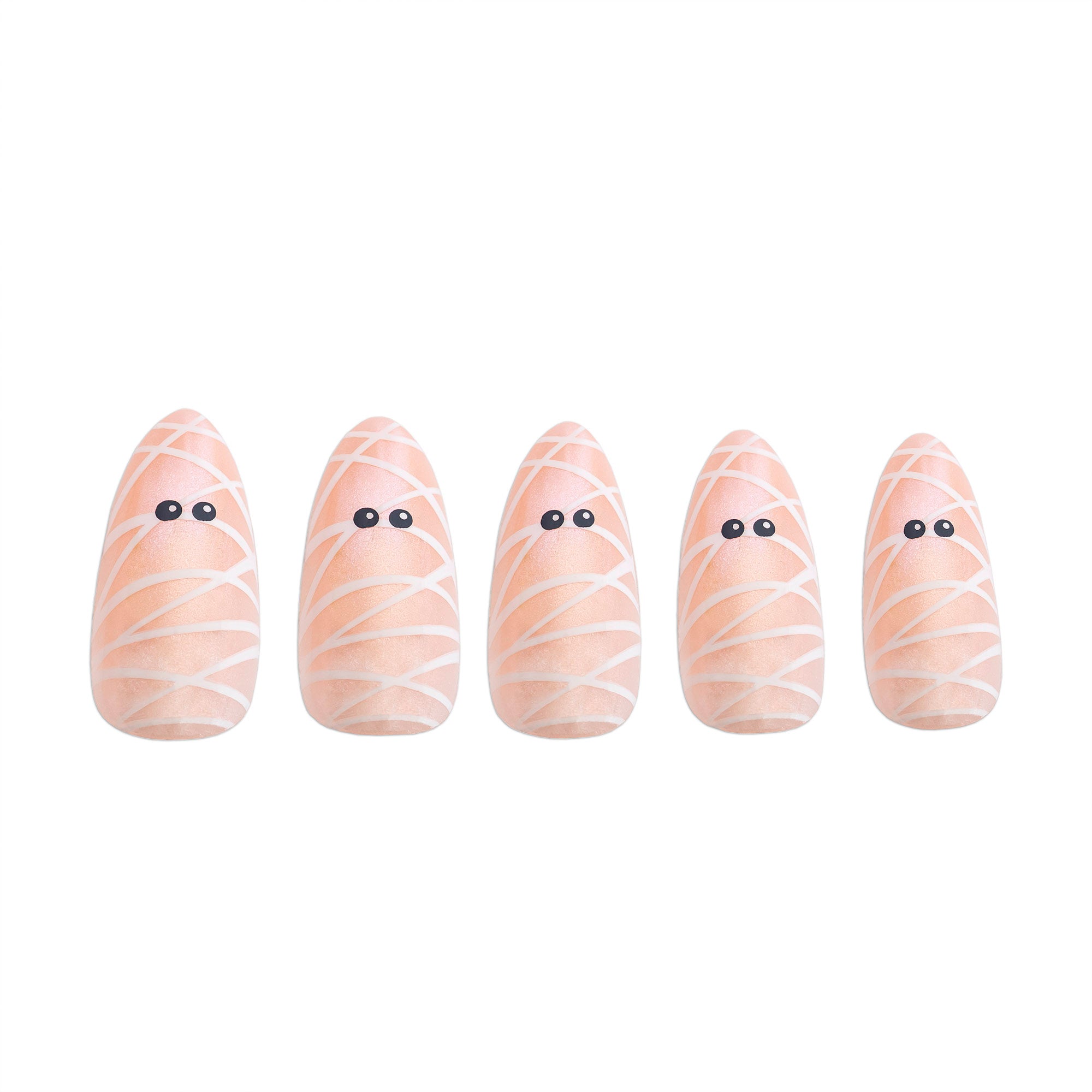 paintlab-mummy-glaze-almond-press-on-nails image 3