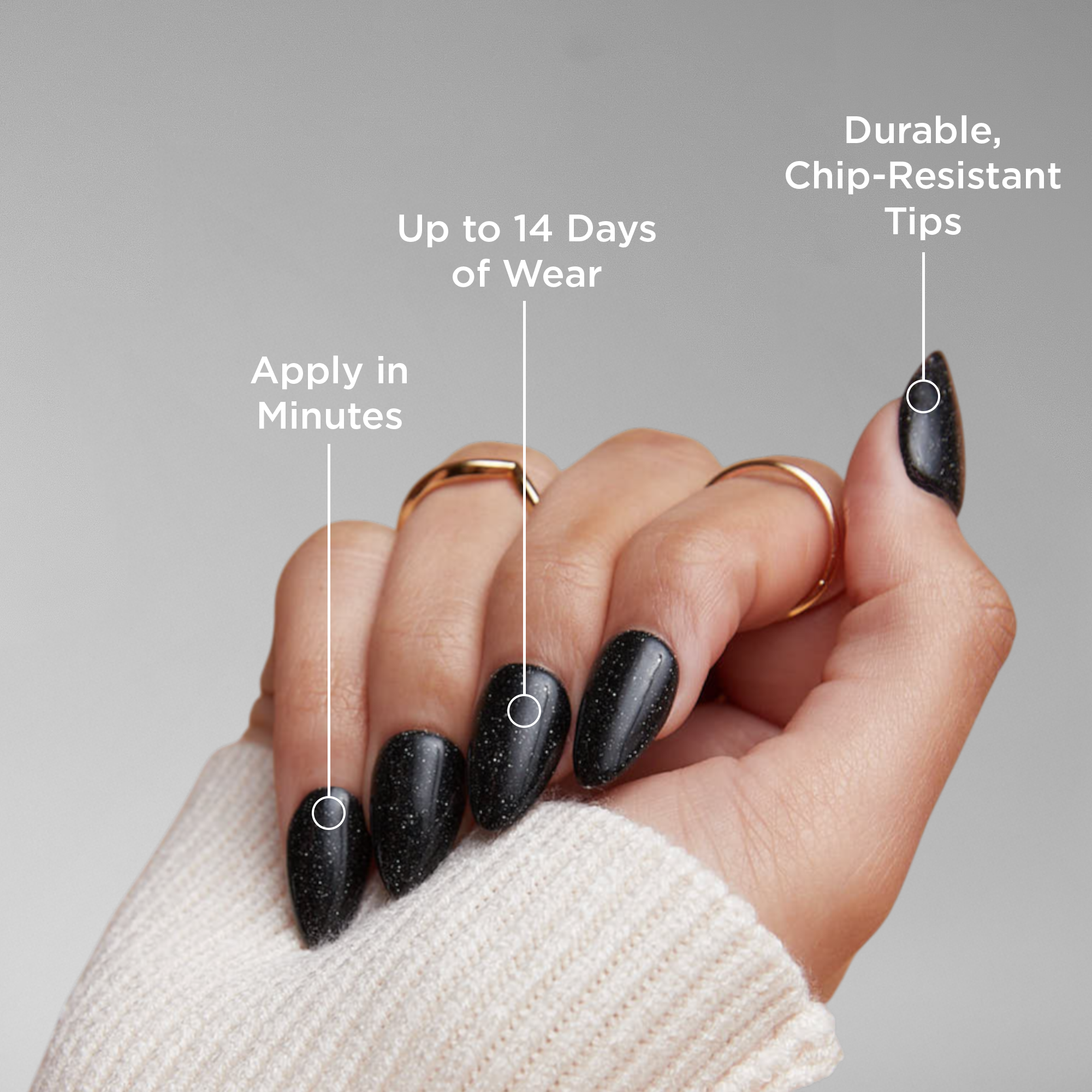 paintlab-night-crawler-short-almond-press-on-nails image 2