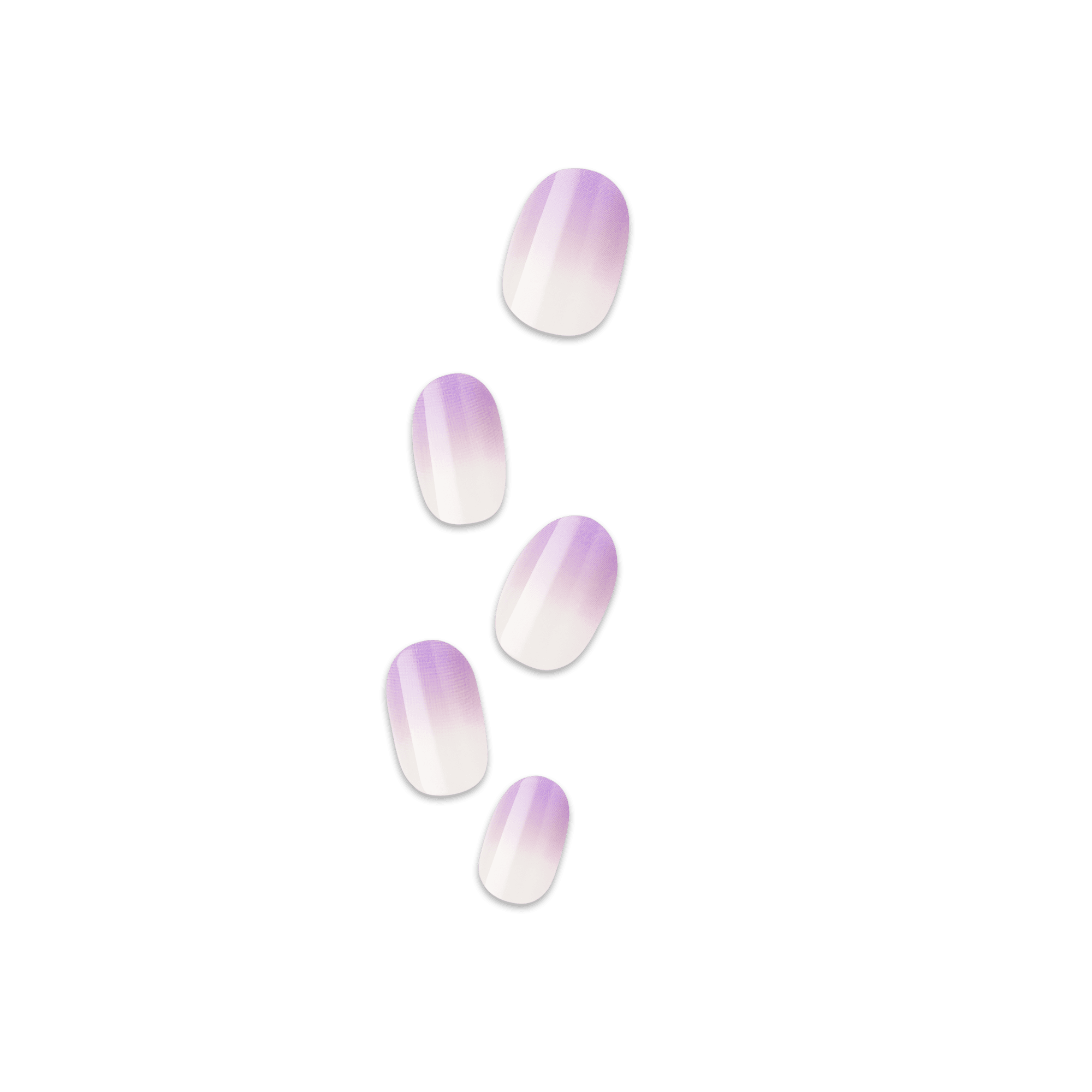 impress-color-take-a-chance-no-glue-press-on-nails-short-oval-purple-ombre image 1
