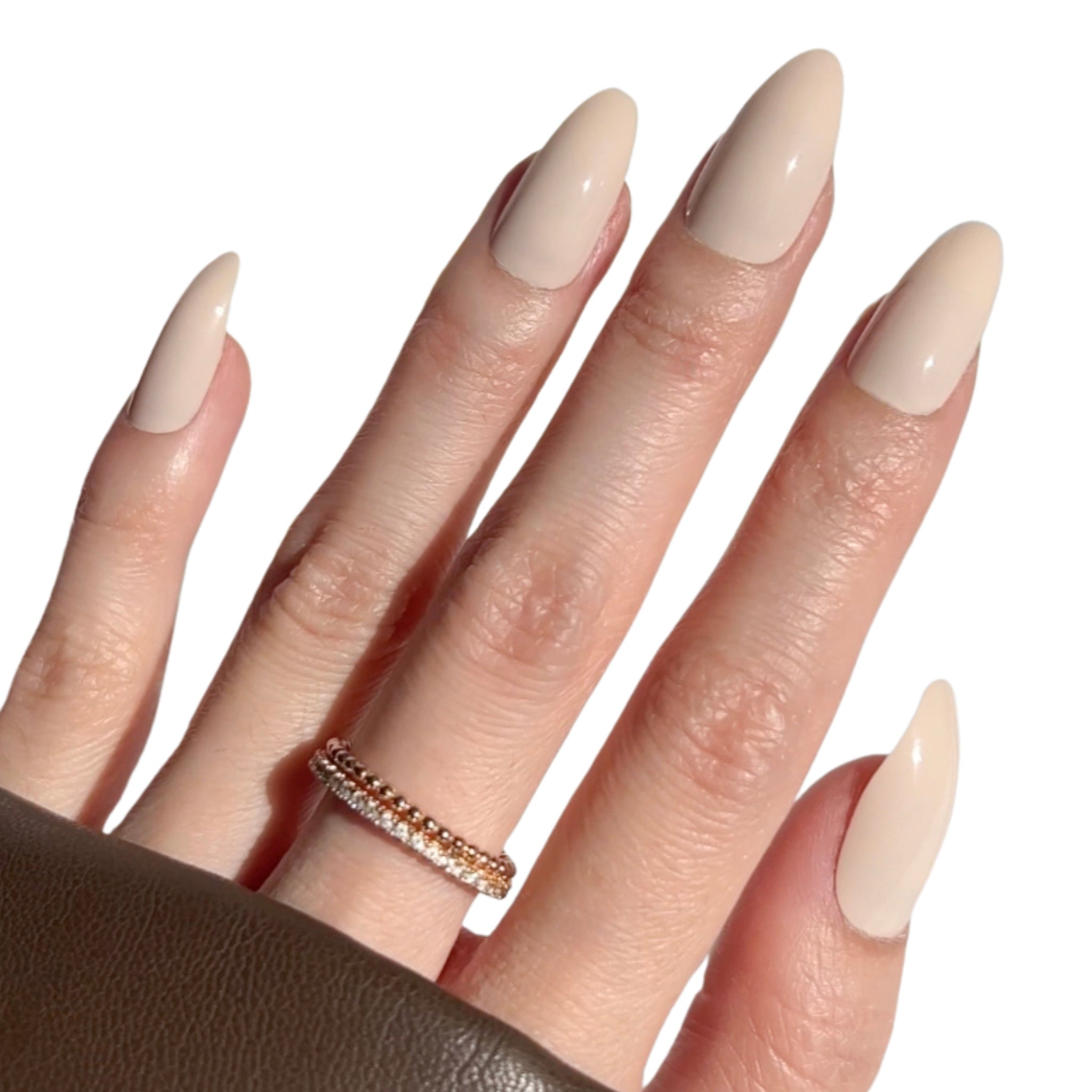 paintlab-nude-heels-almond-press-on-nails-perfect-wedding-guest-nude-almond-fals image 2