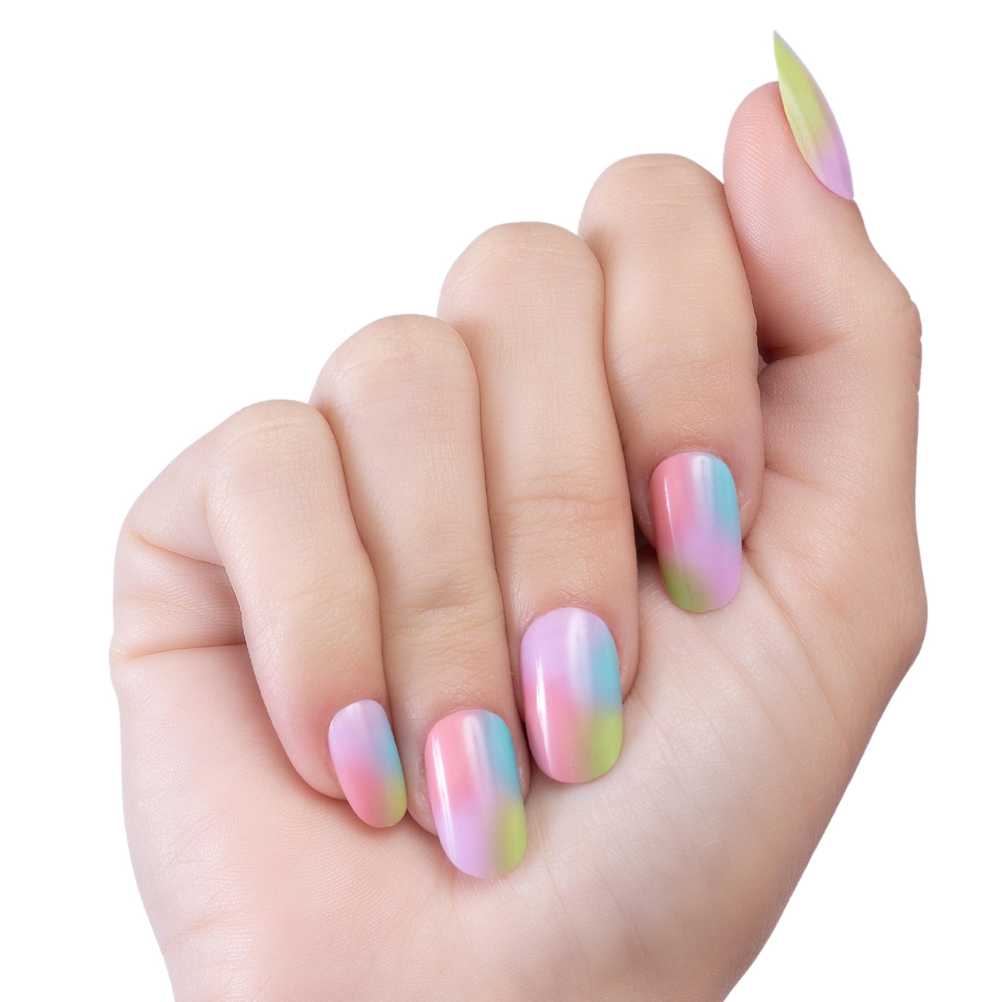 paintlab-ombre-oval-press-on-nails image 2