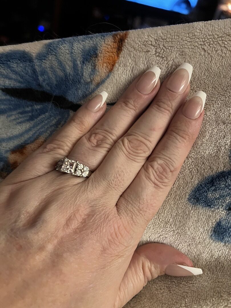 Perfect French tips!