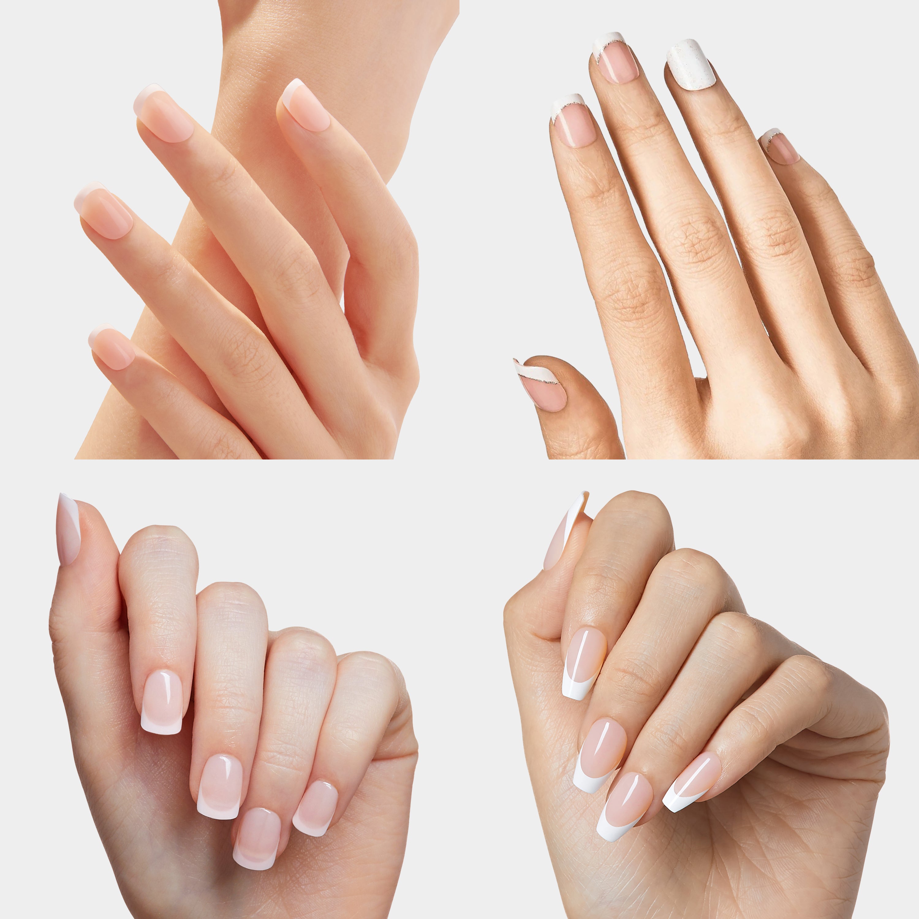 impress-oui-love-french-manis-bundle-4-french-tip-press-on-nail-kits-no-glue image 2