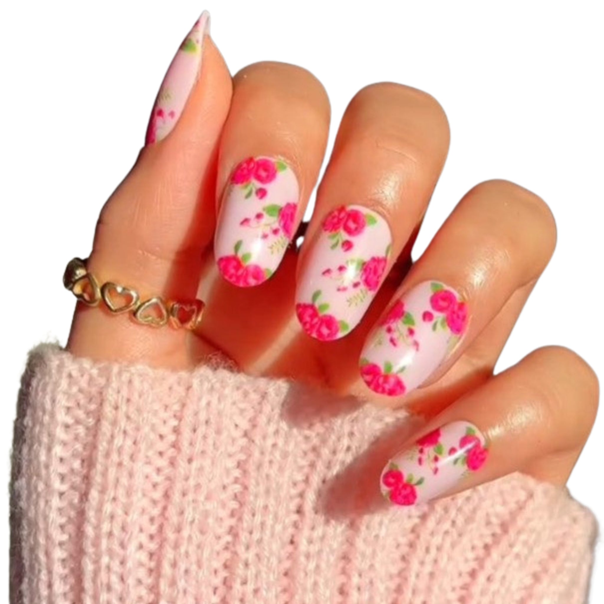 paintlab-parisian-pop-oval-press-on-nails image 2