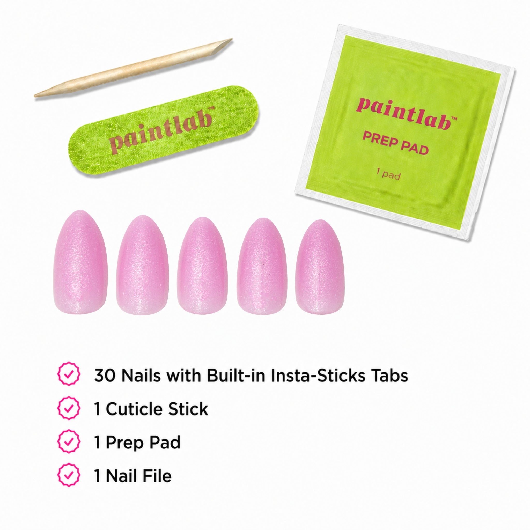 paintlab-pink-glaze-instant-stick-mani-short-almond-glazed-effect image 4