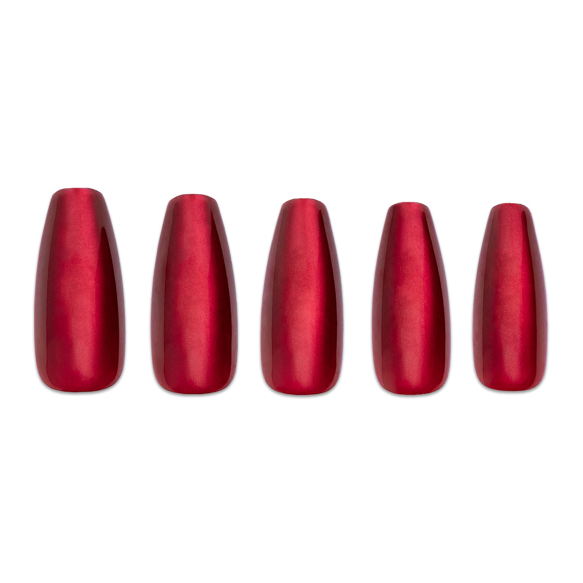 paintlab-red-ruby-coffin-sleek-press-on-nails image 3
