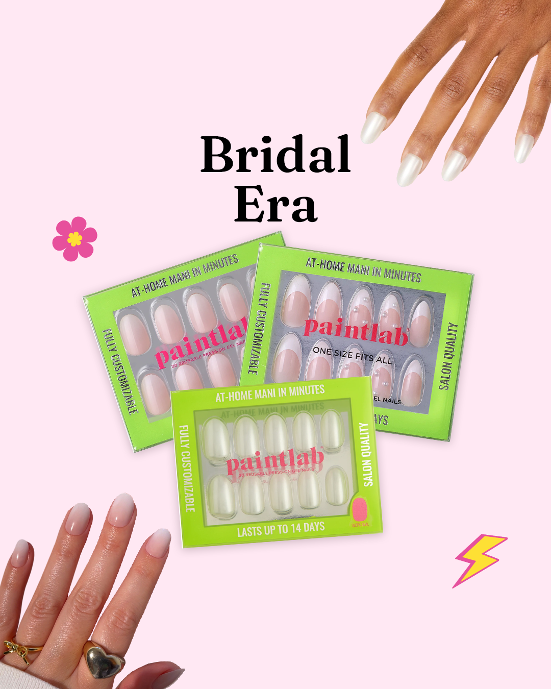 paintlab-bridal-era-press-on-nails image 1
