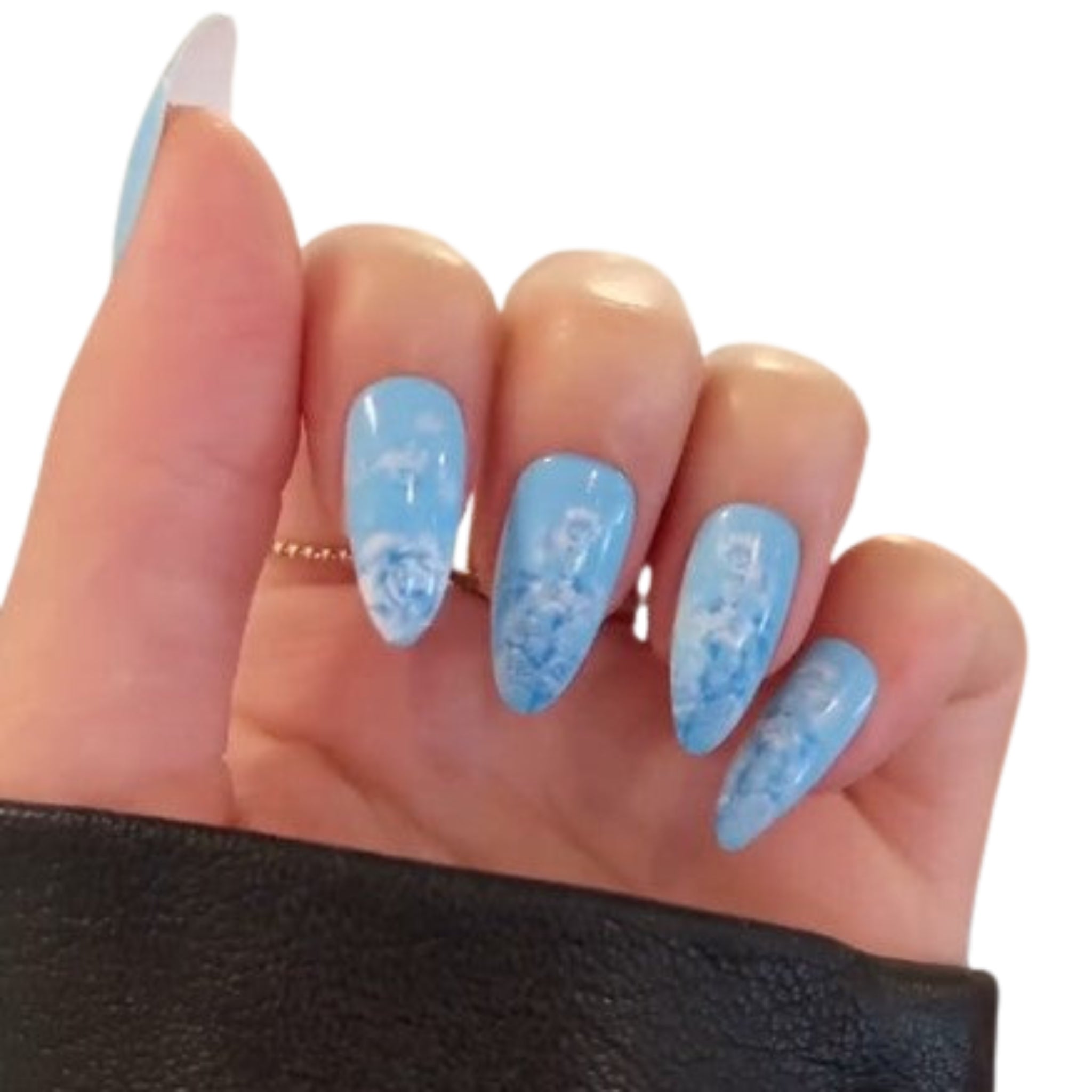 paintlab-positano-blue-almond-press-on-nails-deep-italian-blue image 2