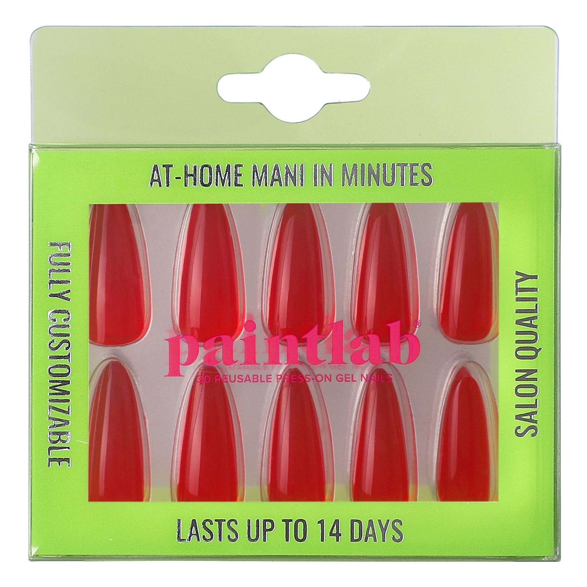 paintlab-red-jealous-stiletto-press-on-nails-long-sharp-show-stopping-red image 1