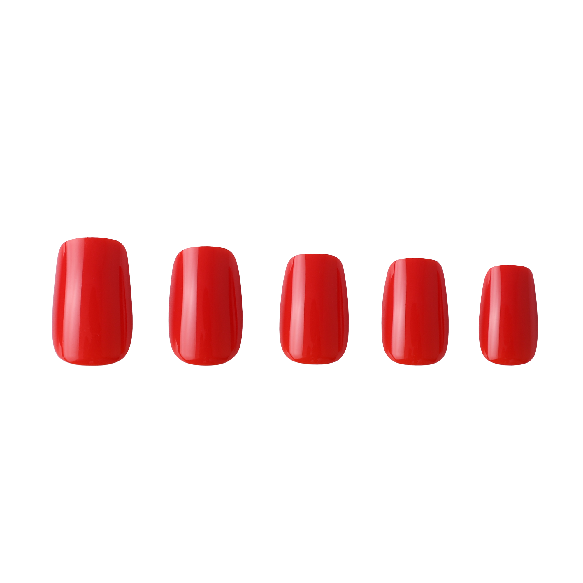 paintlab-risky-red-squoval-press-on-nails image 3