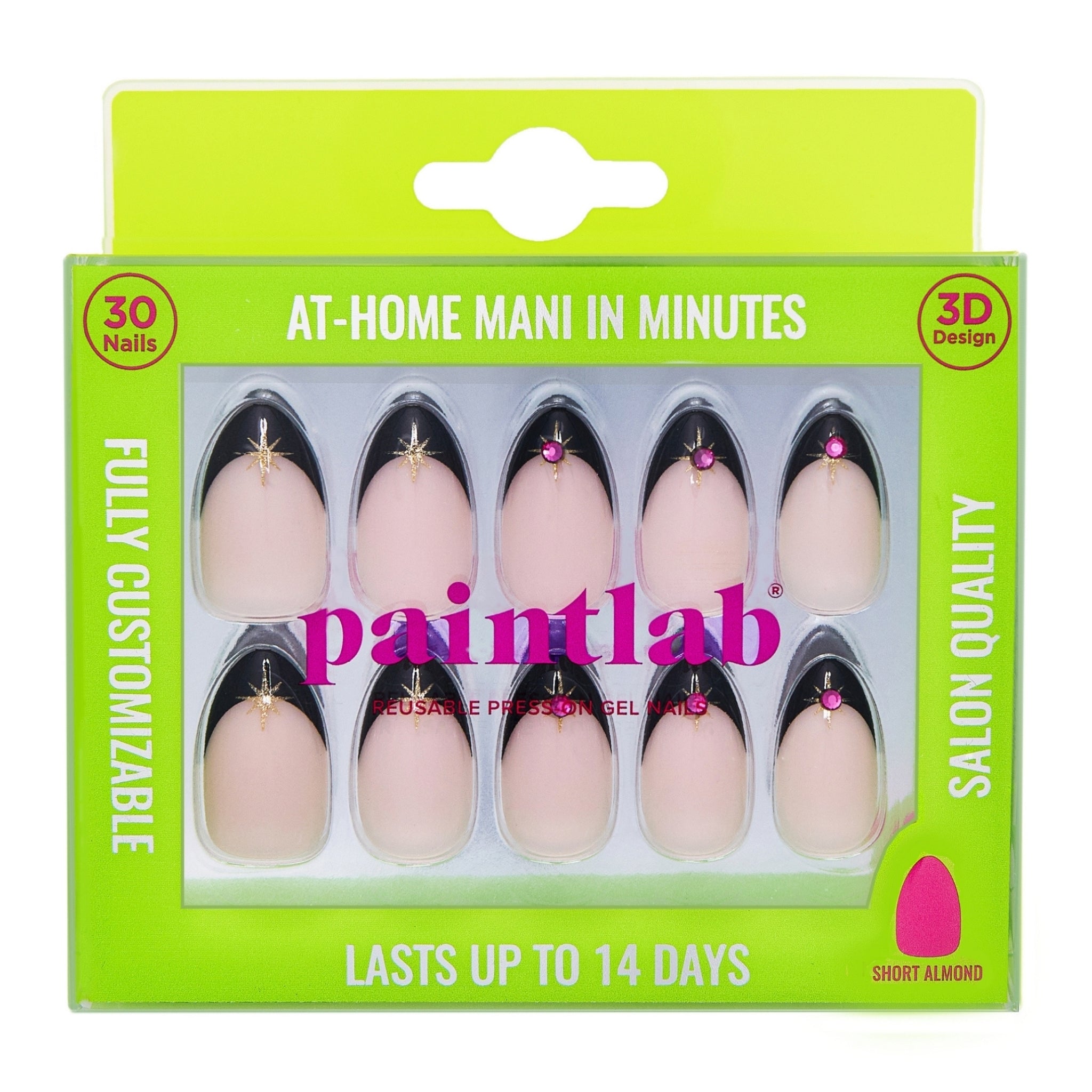 paintlab-rockstar-short-almond-press-on-nails-3d-accents-concert-ready-only-10 image 1