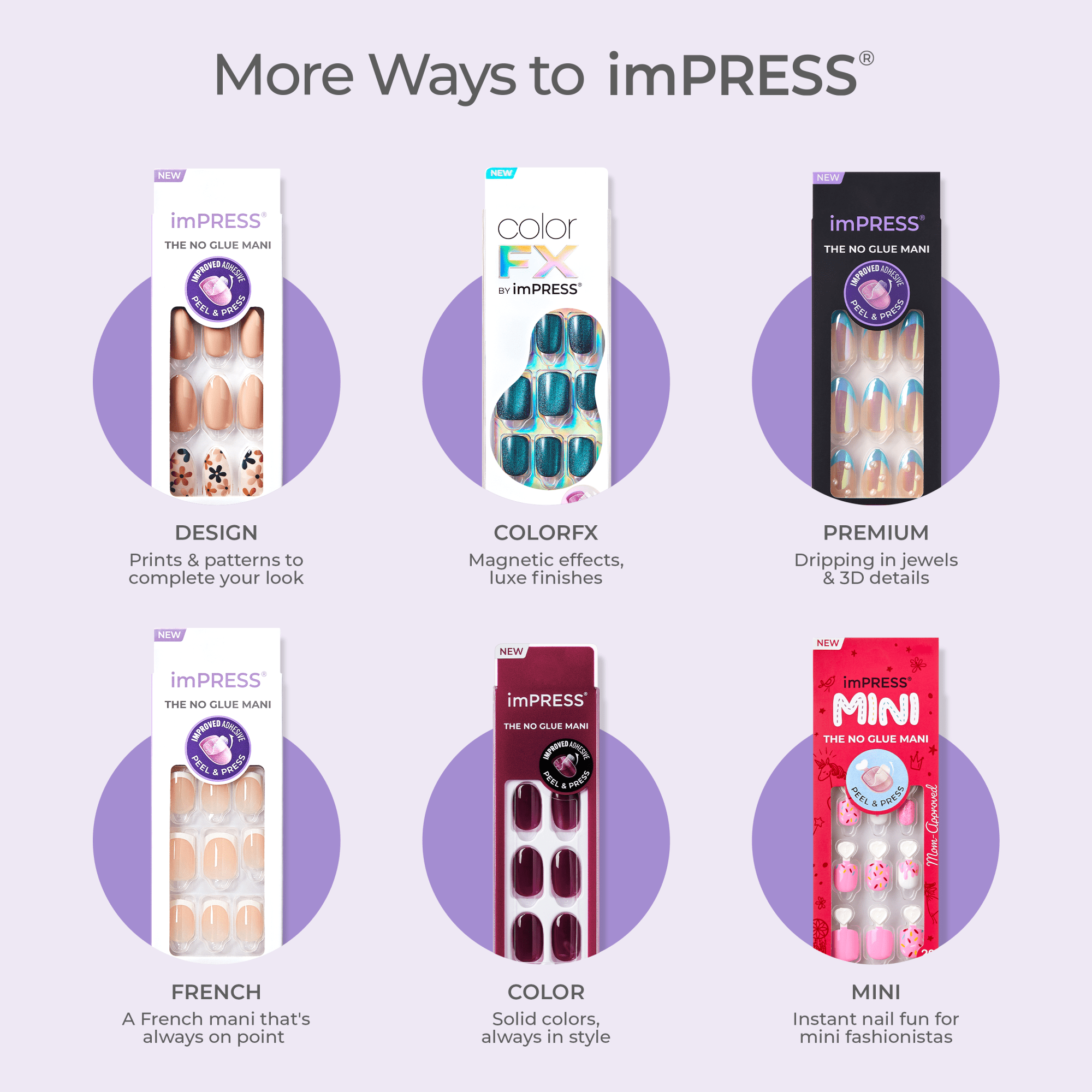 impress-color-press-on-toenails-bloomi-solid-pink-short-squoval-pedicure-set image 8