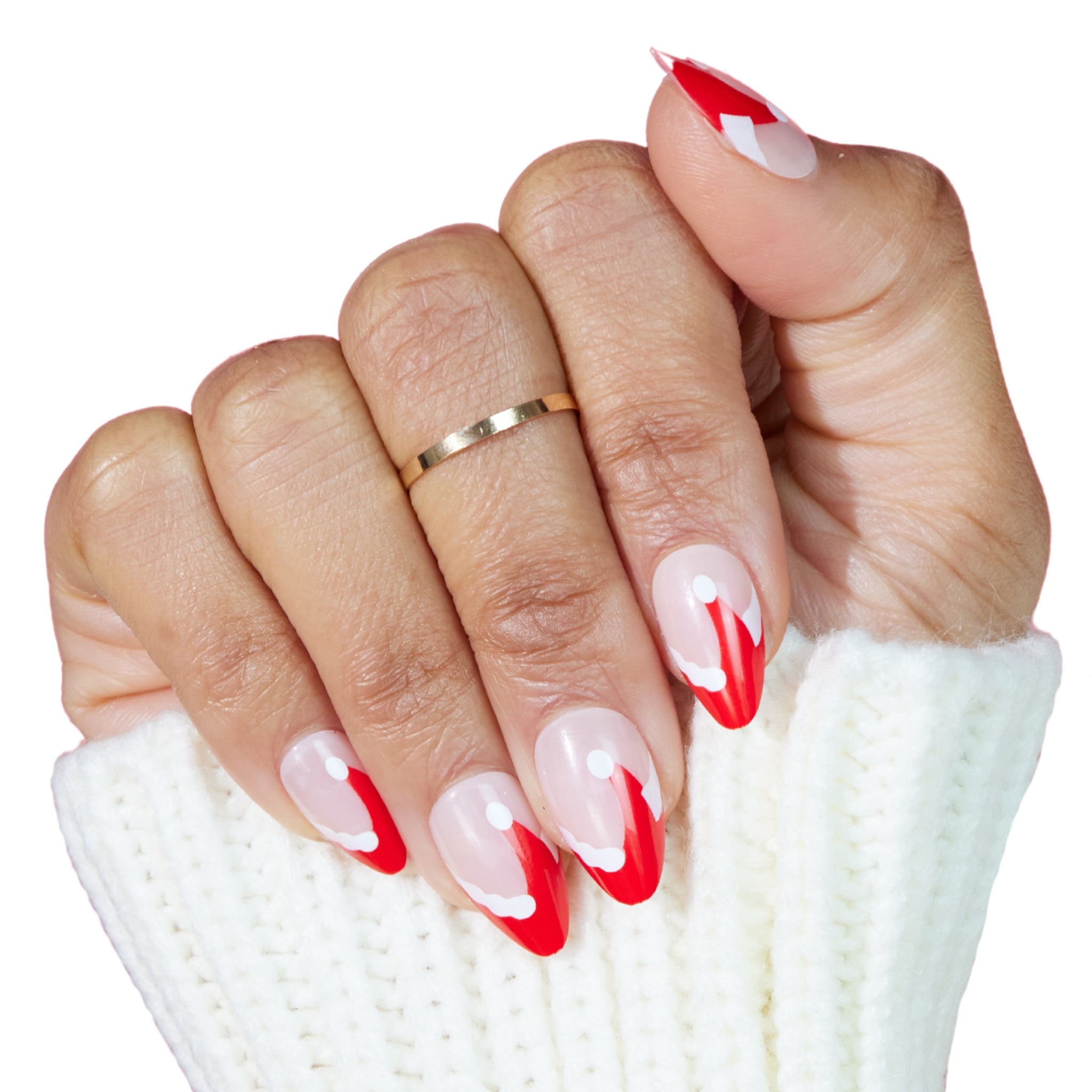 paintlab-santa-baby-almond-press-on-nails-christmas-collection image 2