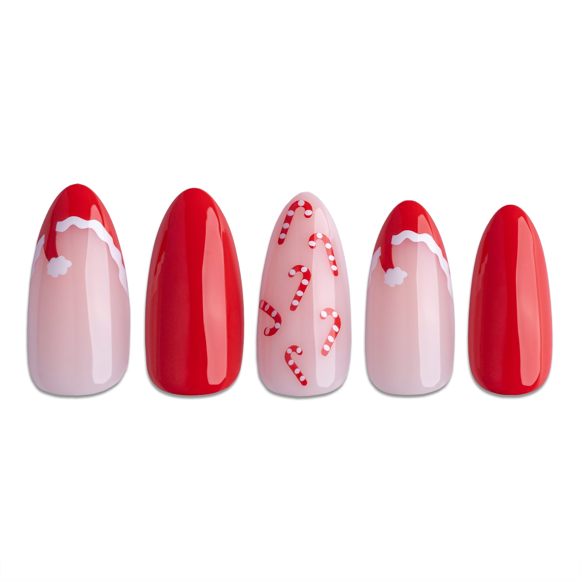 paintlab-candy-cane-lane-press-on-nails image 2
