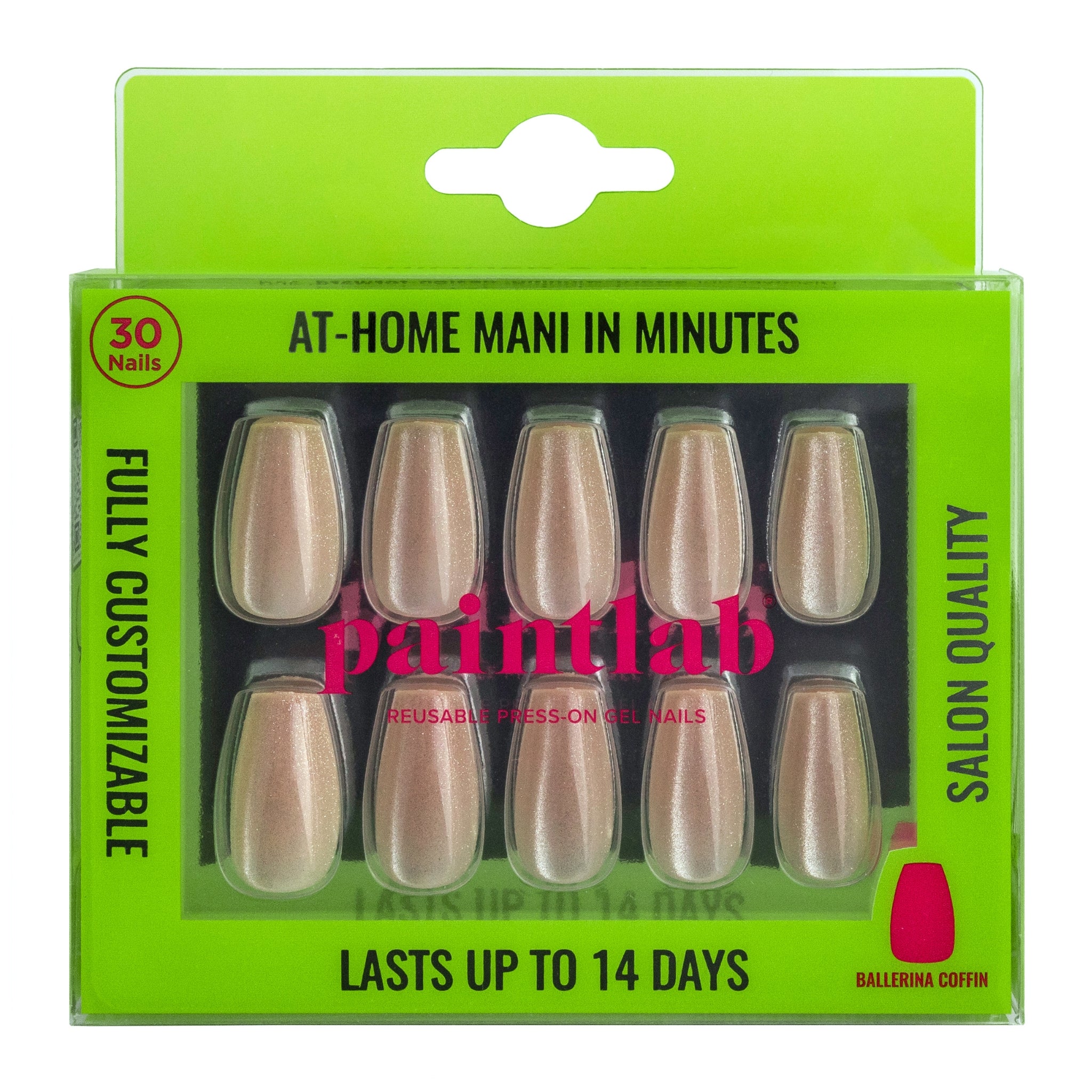 paintlab-shimmer-glow-coffin-press-on-nails image 1