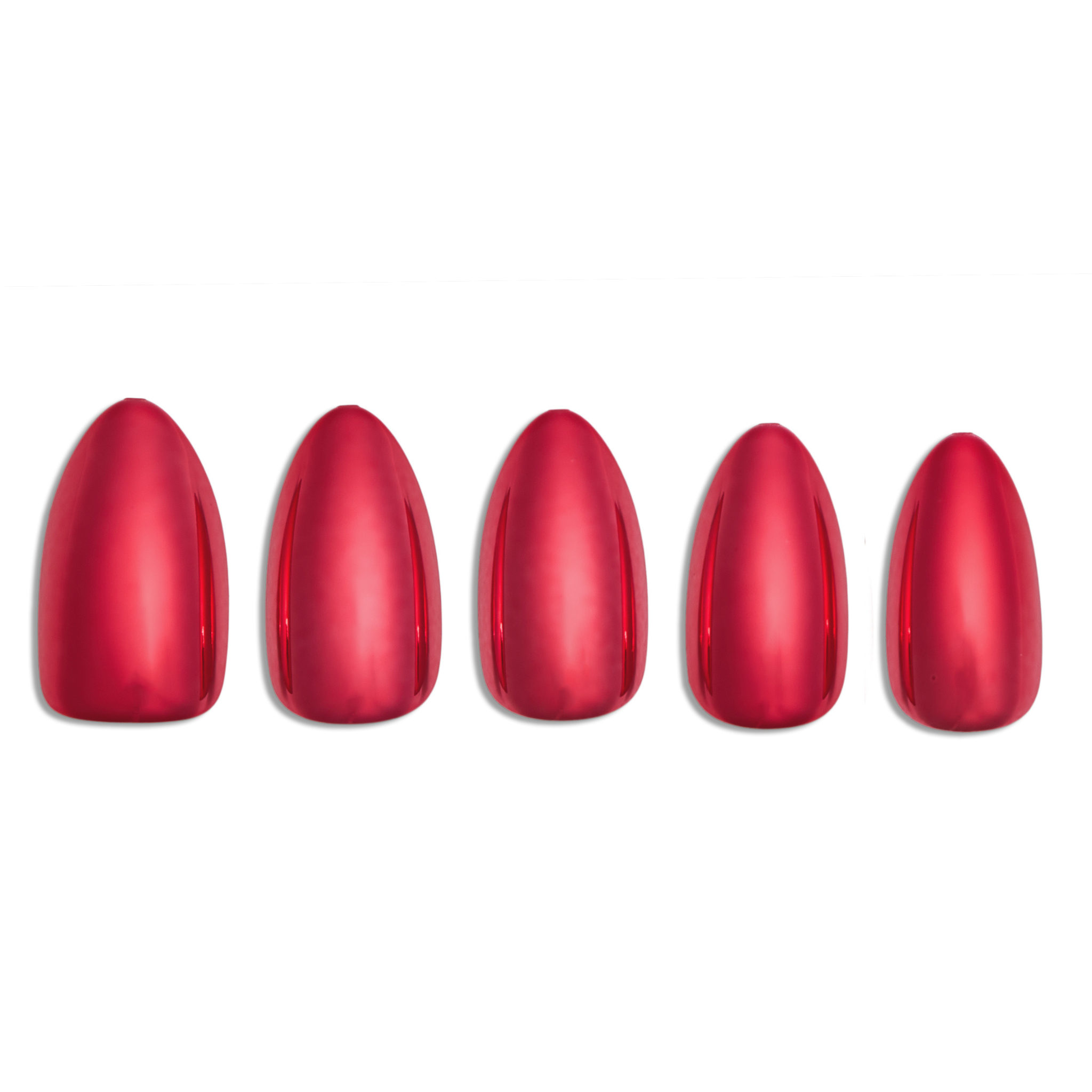 paintlab-red-explosion-short-almond-press-on-nails image 3