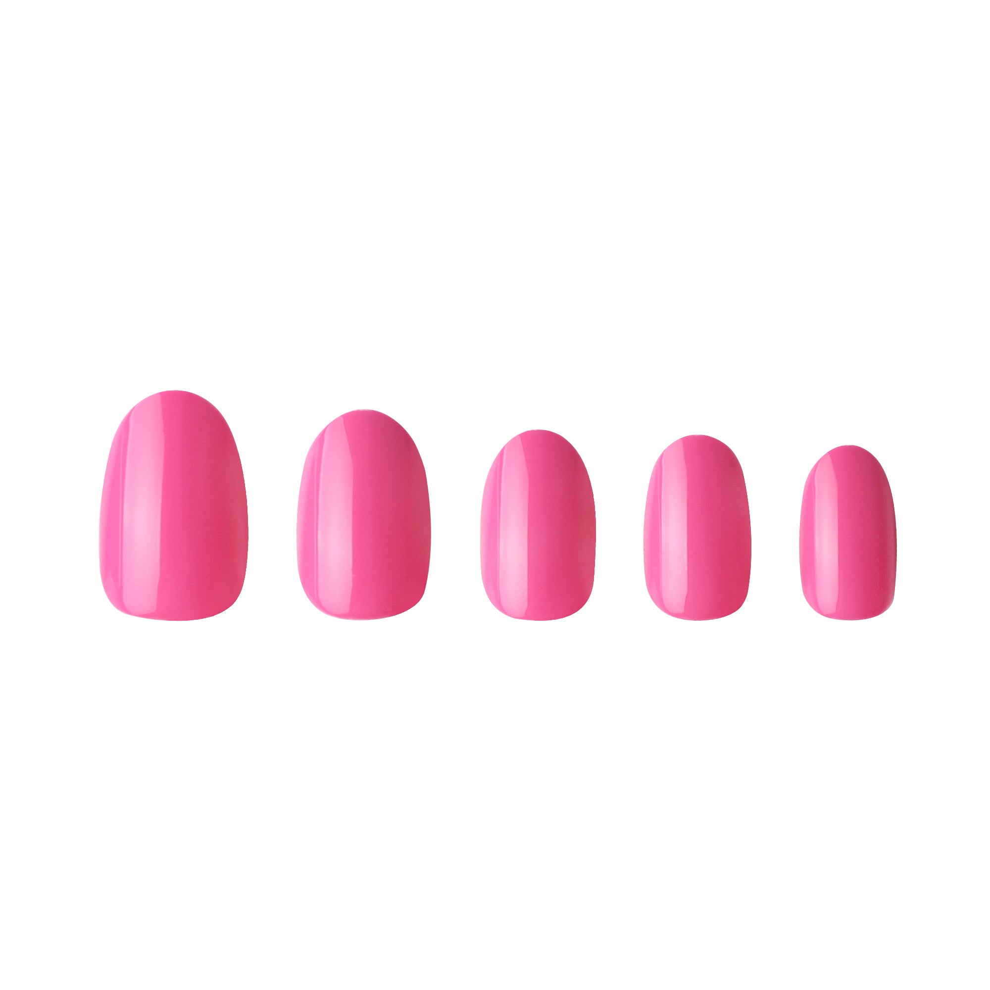 paintlab-signature-pink-oval-press-on-nails-classic-perfect-pink-10 image 3