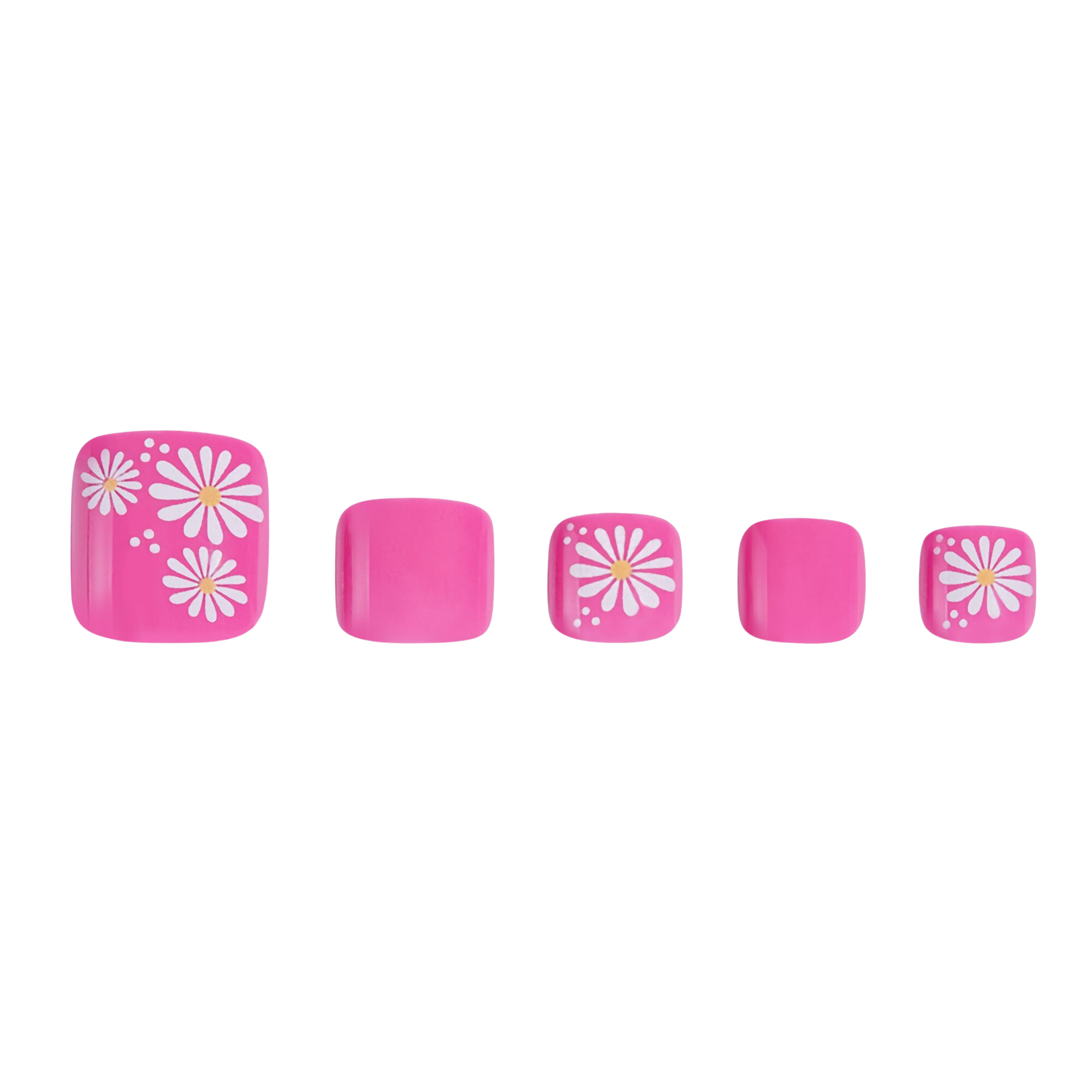 paintlab-pinkie-tootsie-squoval-press-on-toe-nails-adorable-pink-for-toes image 2