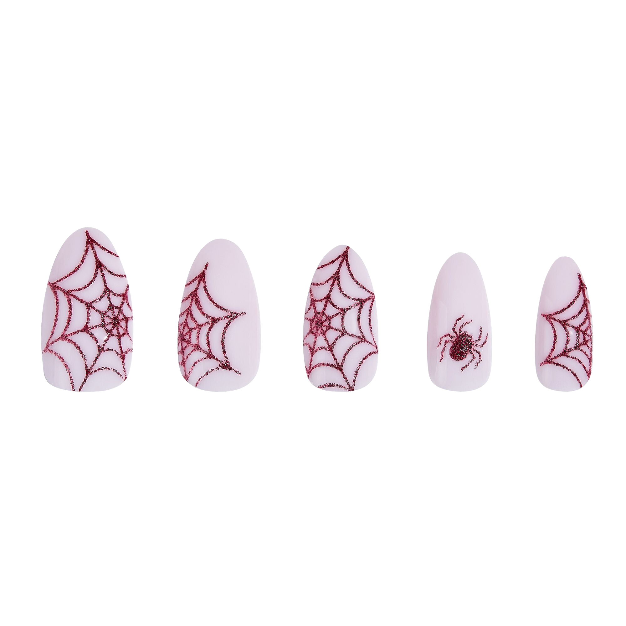 paintlab-spooky-webs-almond-press-on-nails-halloween image 3