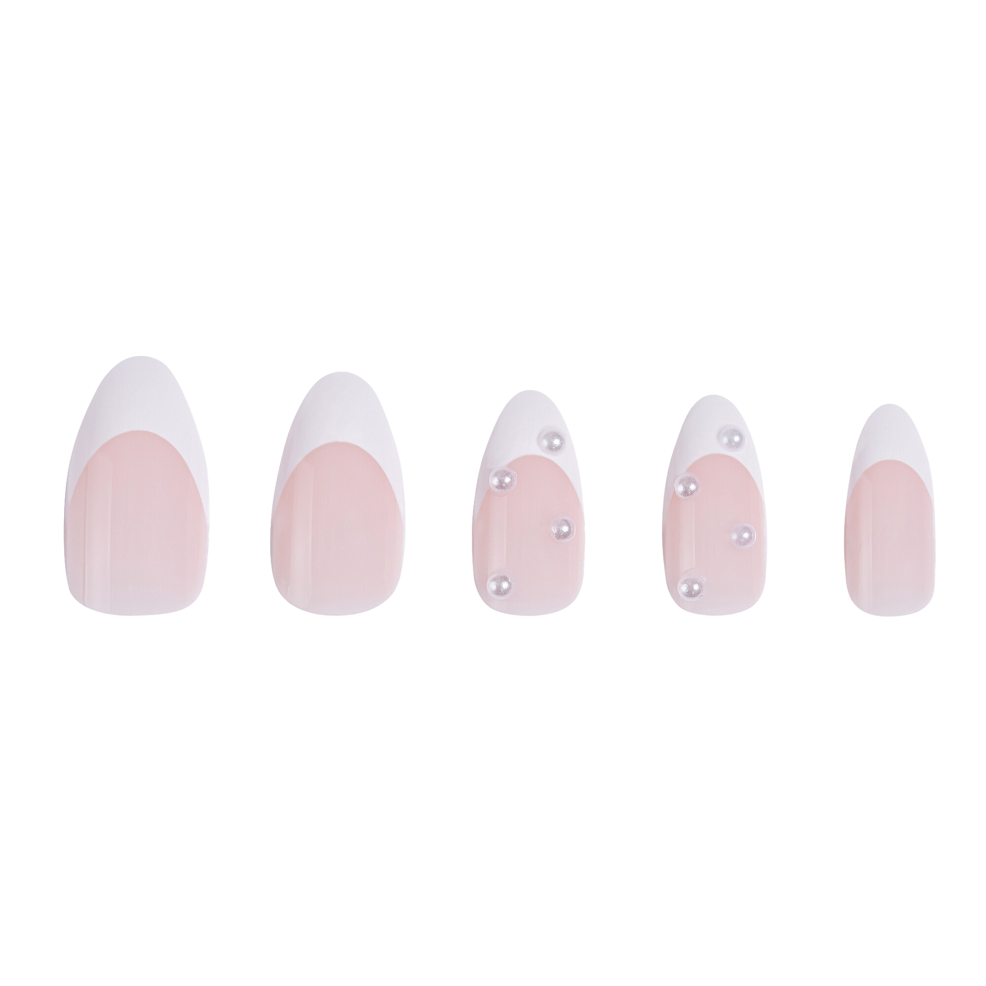 paintlab-mother-of-pearl-almond-press-on-nails-iridescent-bridal-french-tips-10 image 3