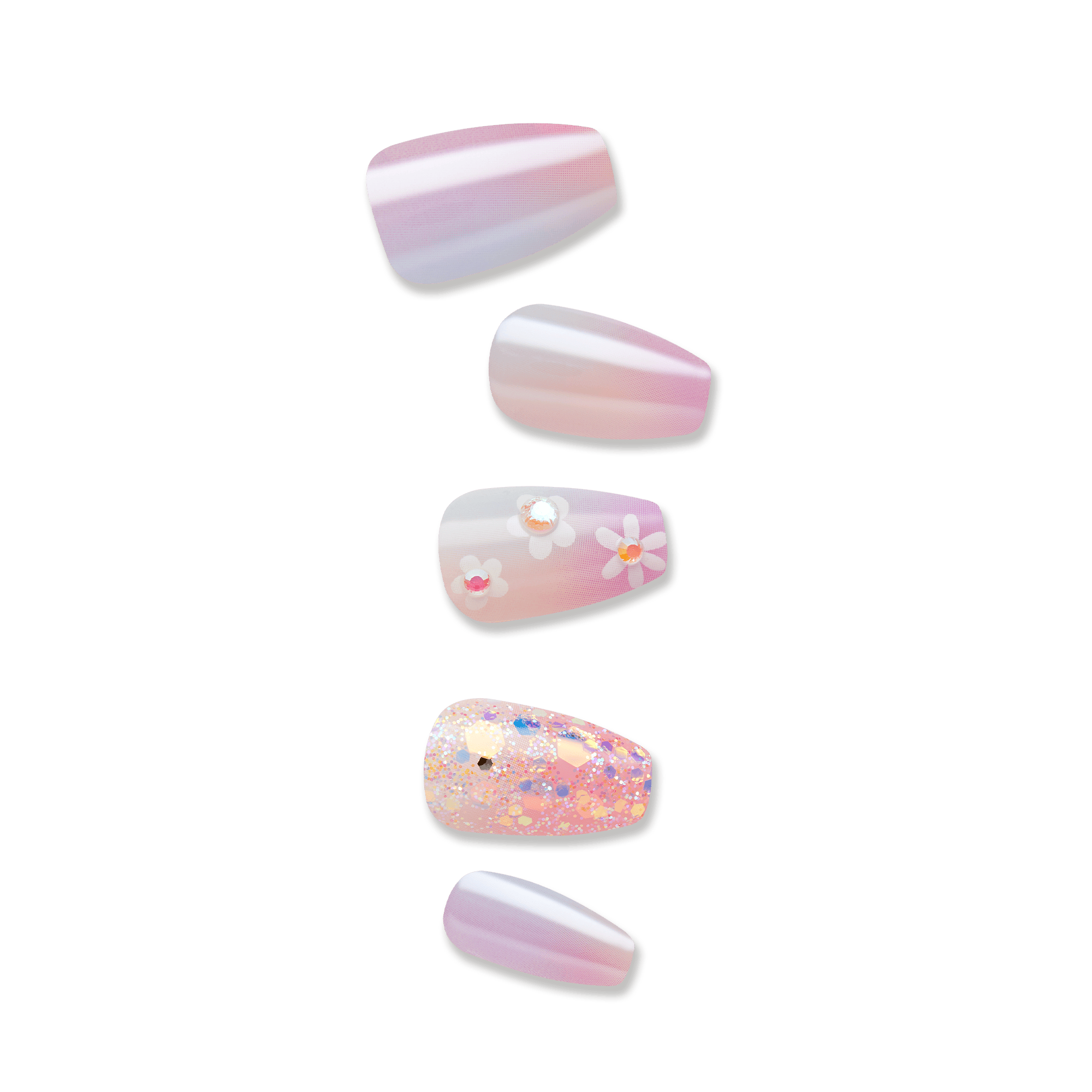 impress-premium-no-glue-press-on-nails-portal-3d-jewel-design-purple-medium-coff image 1
