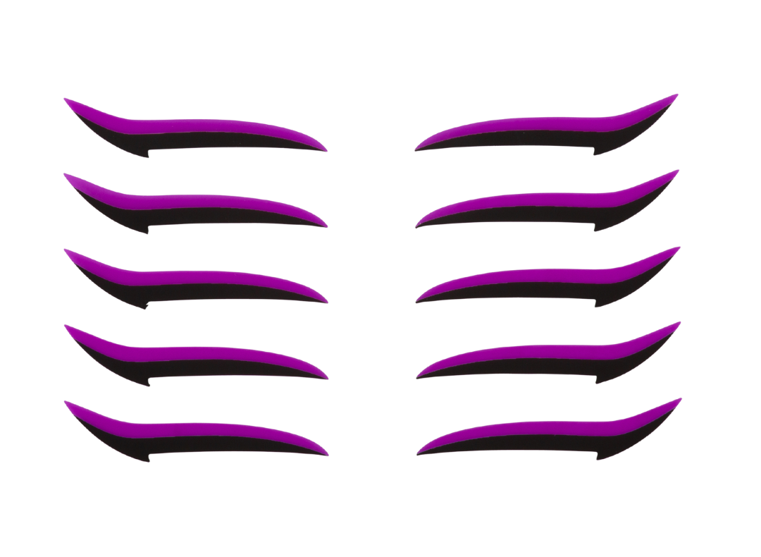 paintlab-so-purple-eye-face-stickers-rich-purple-gems image 1