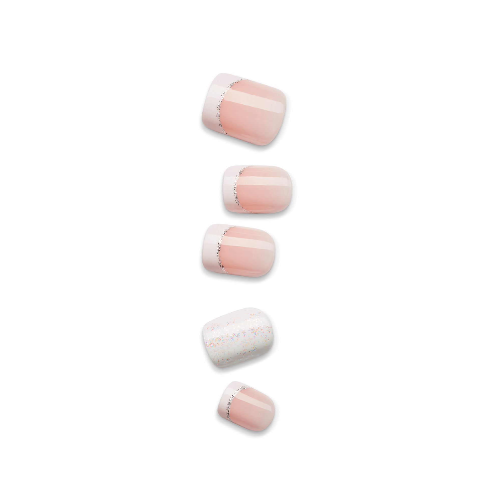 impress-design-petite-french-tips-press-on-nails-no-glue-white-neutral-30-count image 1