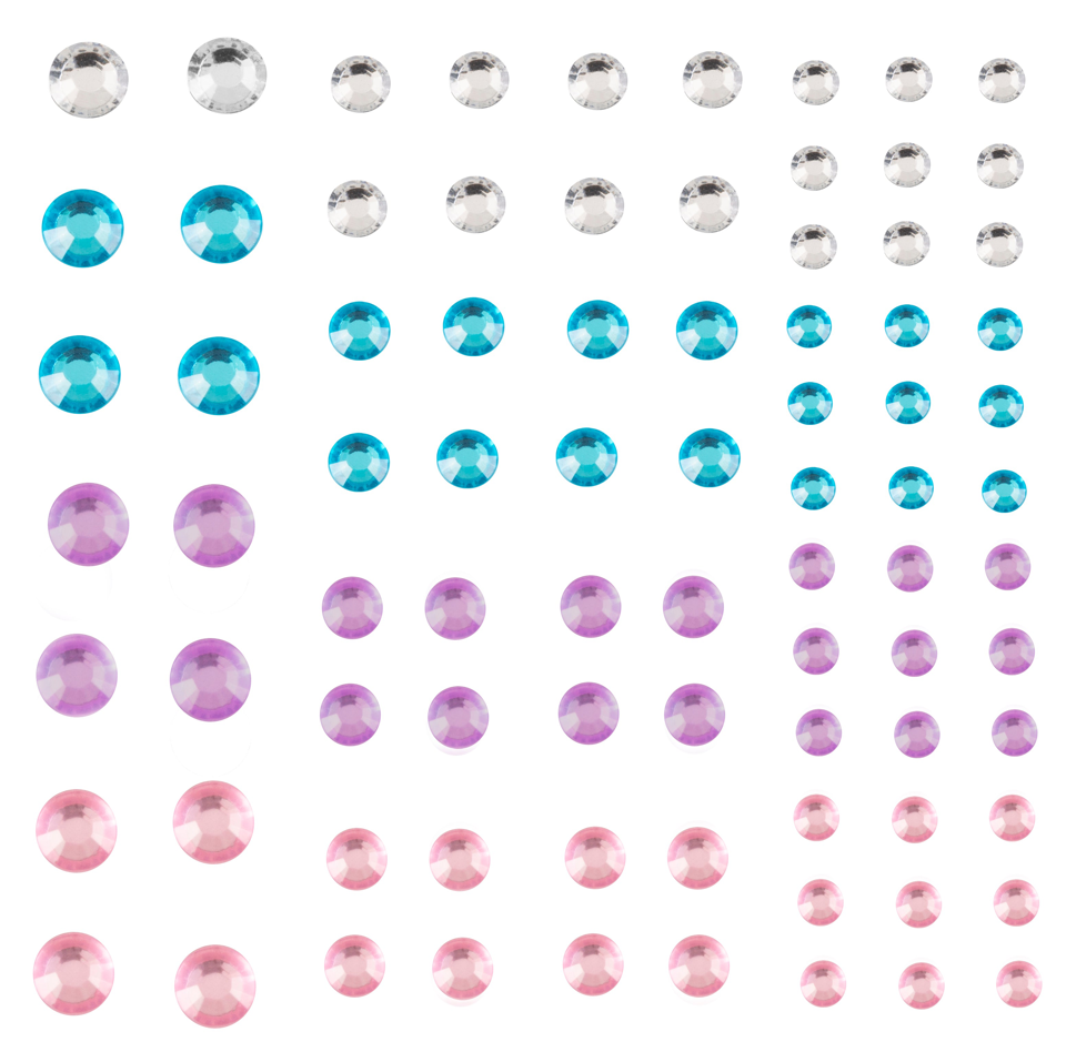 paintlab-lavender-pink-crystal-gems-eye-stickers-soft-pastel-eye-gems-for-romant image 2