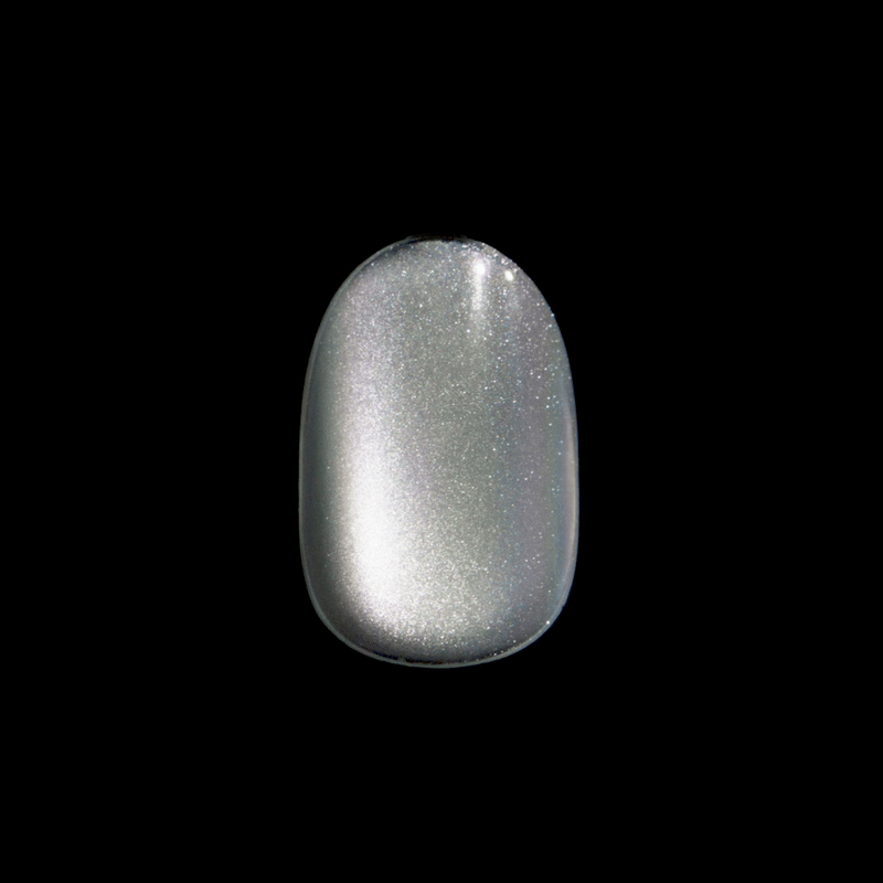 colorfx-by-impress-sour-love-press-on-nails-no-glue-silver-pearl-effect-short-ov image 2