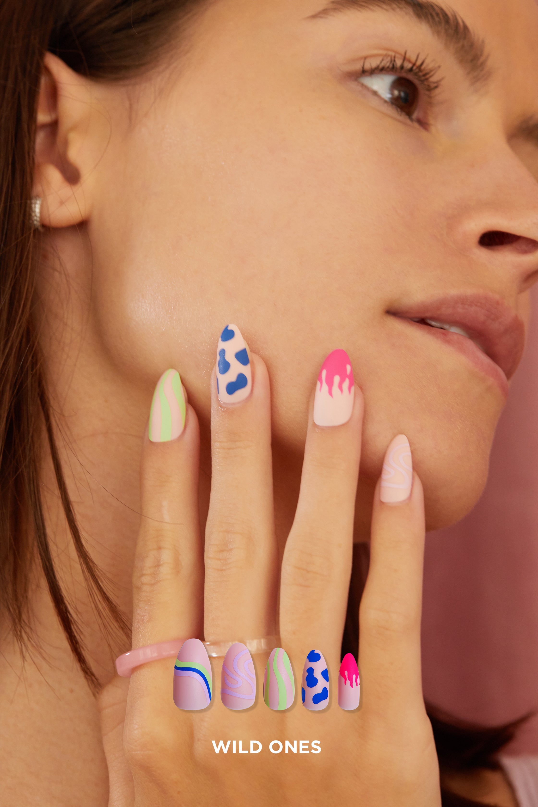 paintlab-wild-ones-almond-press-on-nails-expressive-animal-print-bold-free-spiri image 5