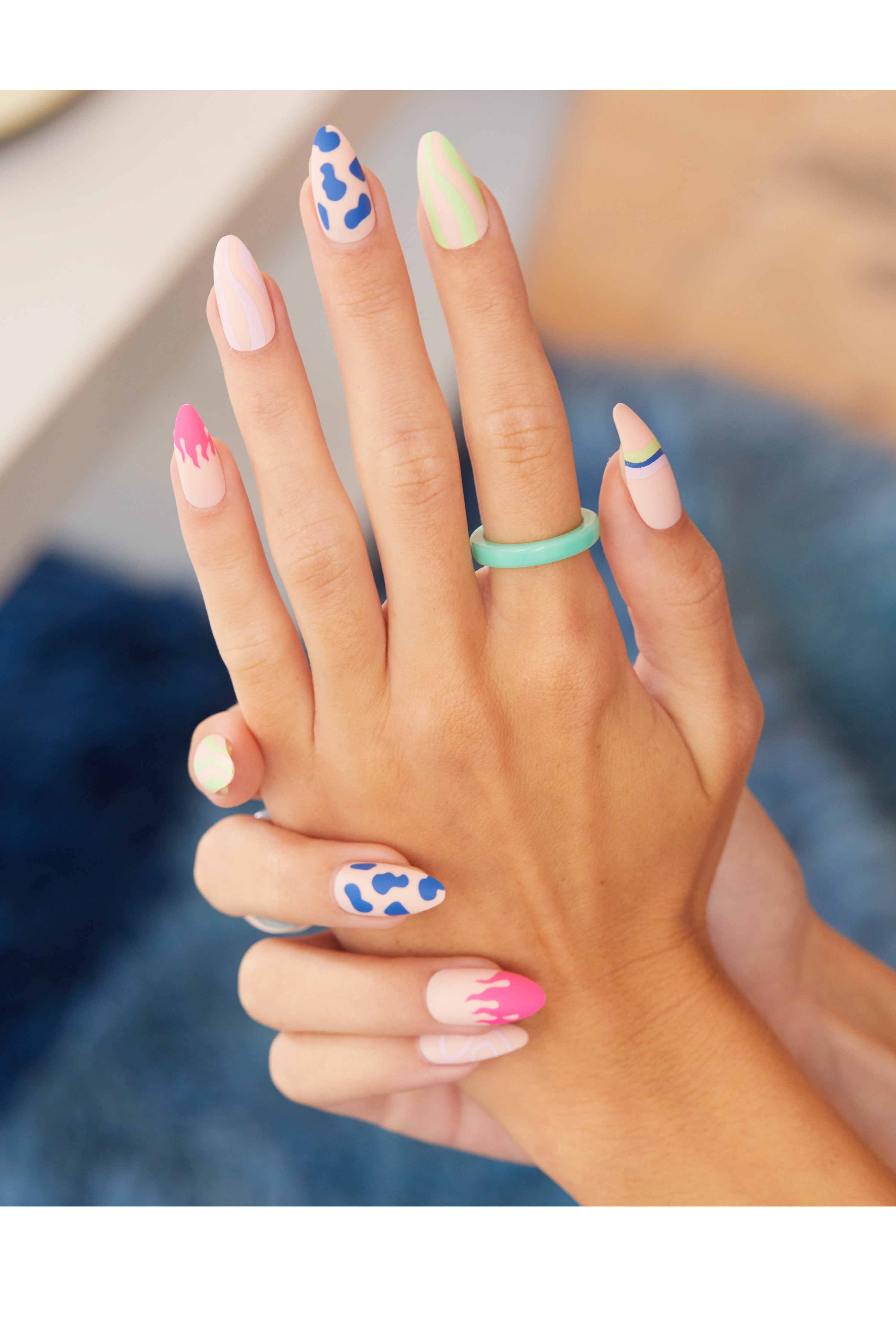 paintlab-wild-ones-almond-press-on-nails-expressive-animal-print-bold-free-spiri image 4