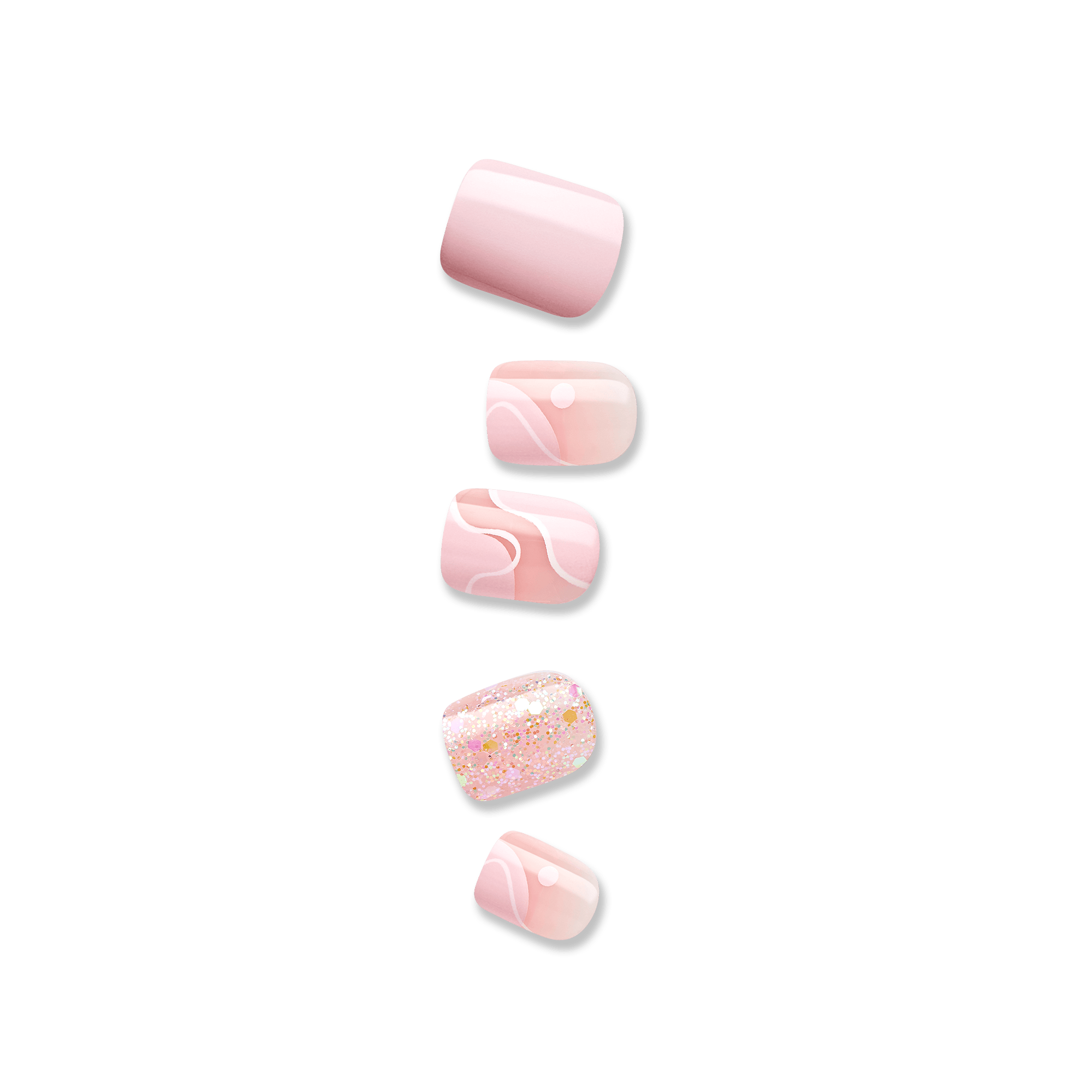 impress-design-no-glue-fake-press-on-nails-this-feeling-design-pink-petite-squov image 1