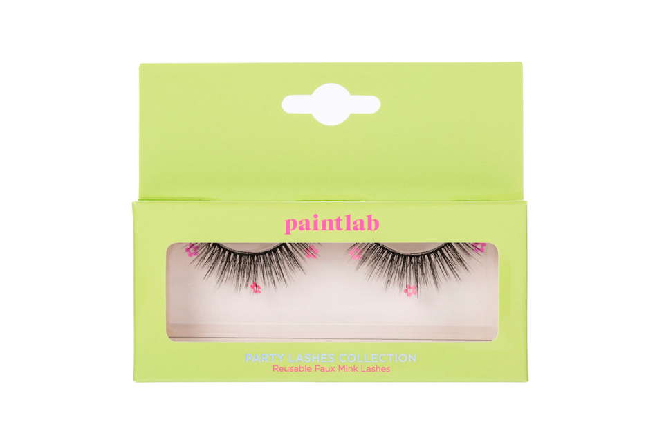 paintlab-pink-floral-lashes-eyelash-extensions-garden-inspired-decorated-lashes image 5