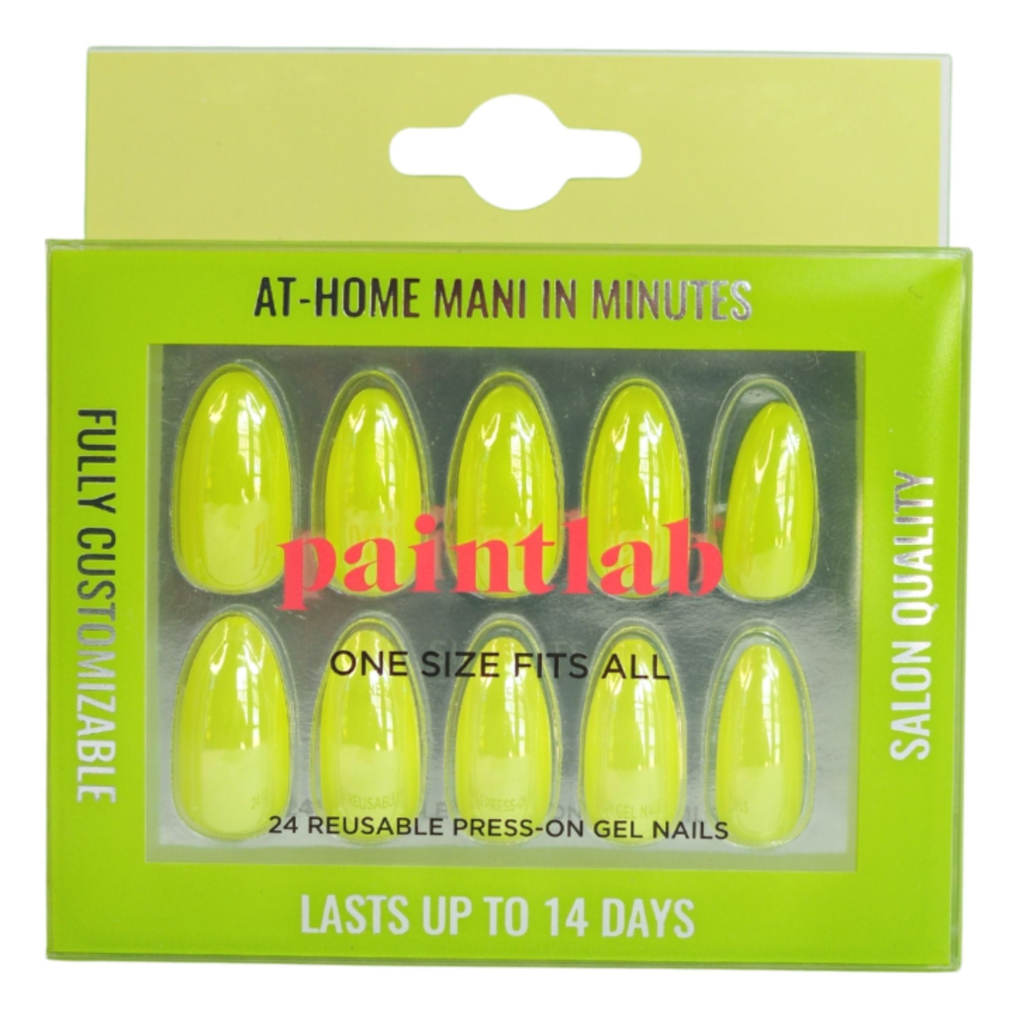 paintlab-yellow-glaze-almond-press-on-nails image 3